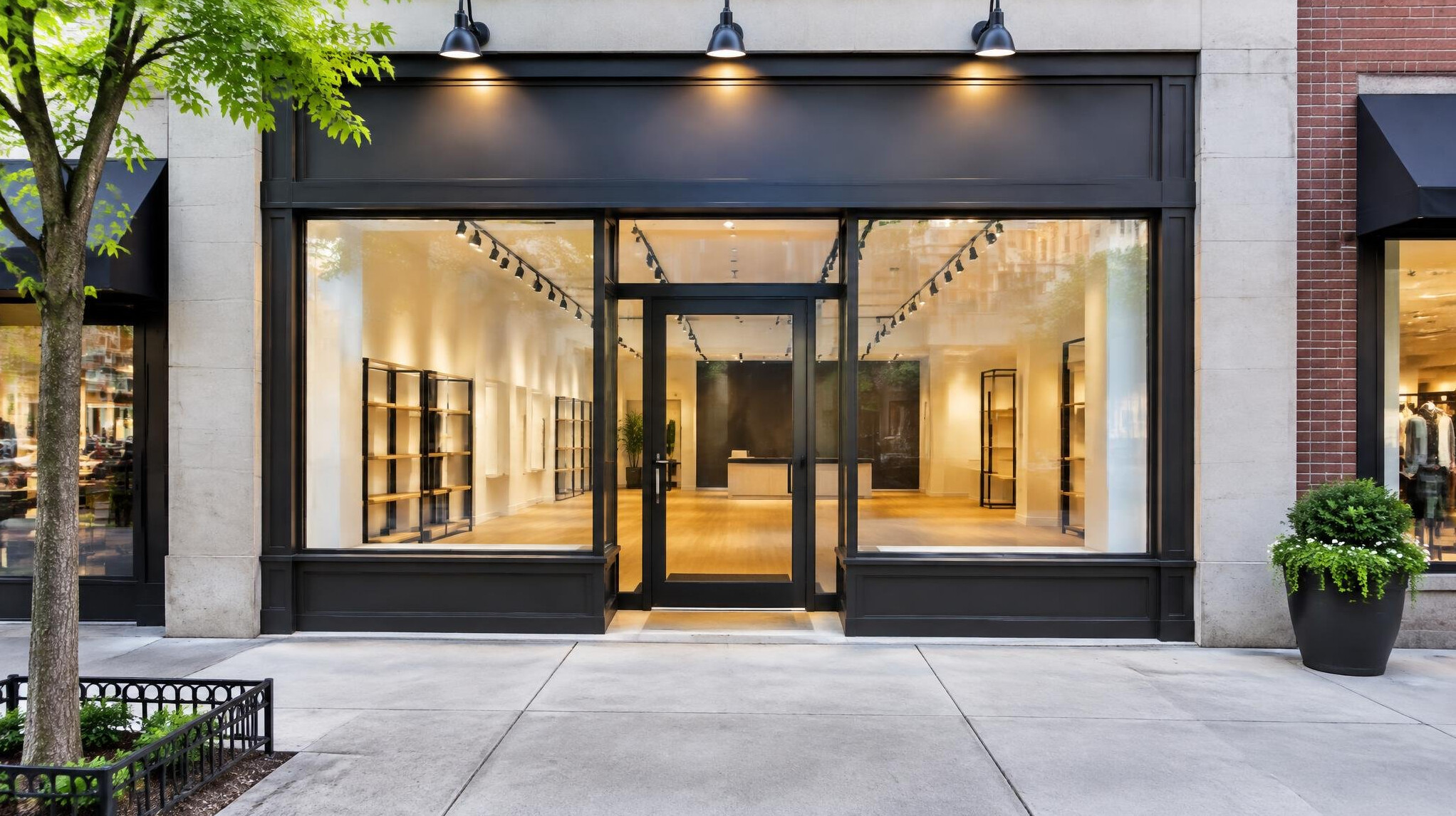 perfect retail location