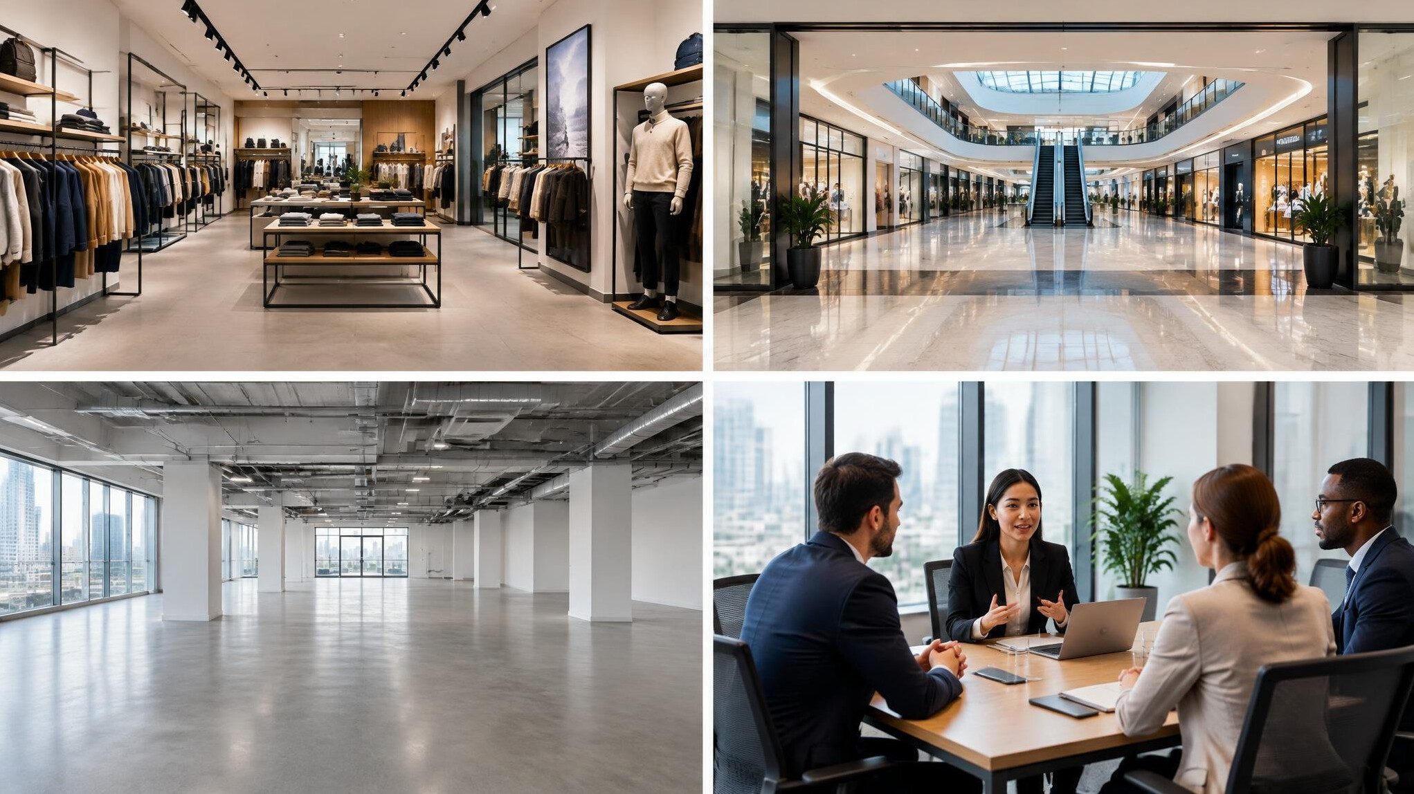 modern retail store interior